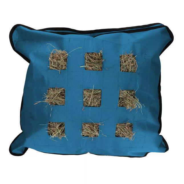 Hay Pillow Slow Feeder Vierkant Blauw