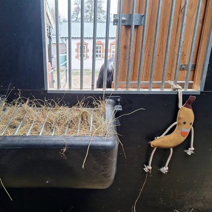 slowfeeder hooiruif met foodie friend verrijking